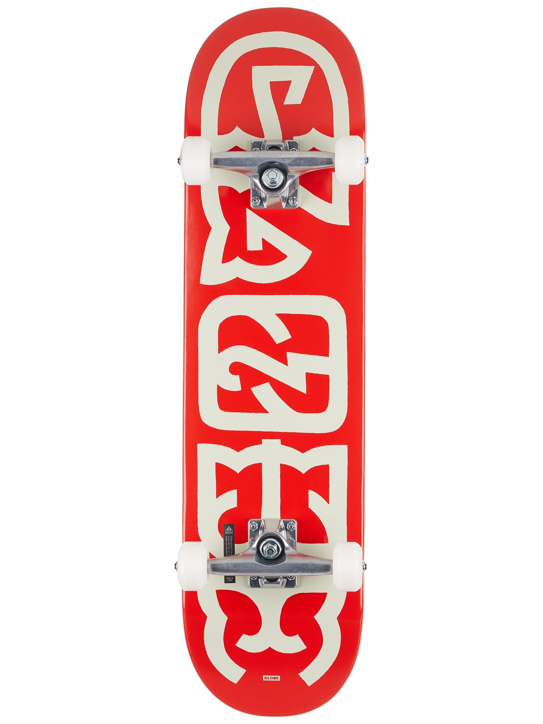 Globe G0 Heyman - Red/Off-White I 8.0