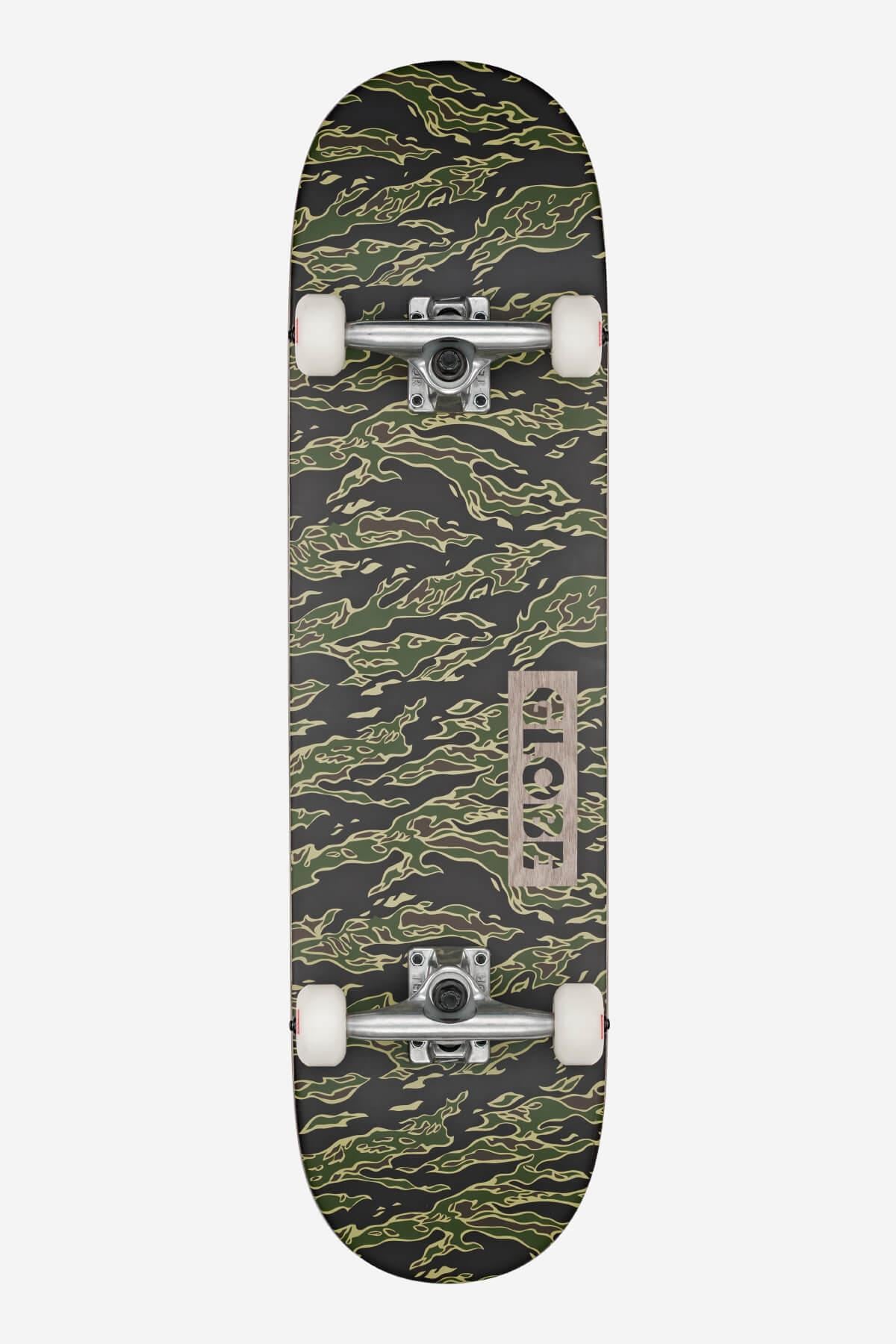 Globe Goodstock - Tiger Camo - Red/Off-White I 8.25