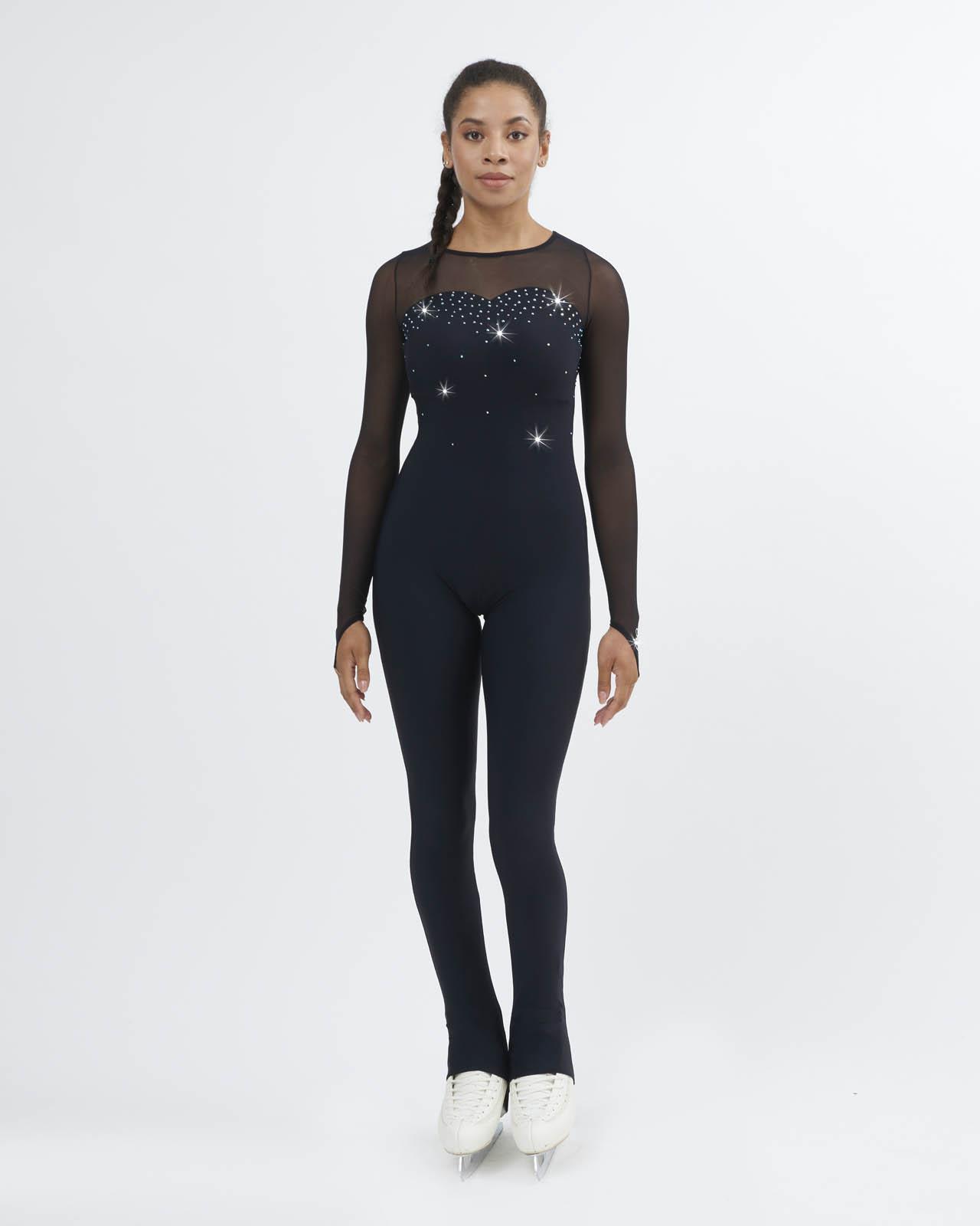 Kalp Yakalı Buz Pateni Elbise