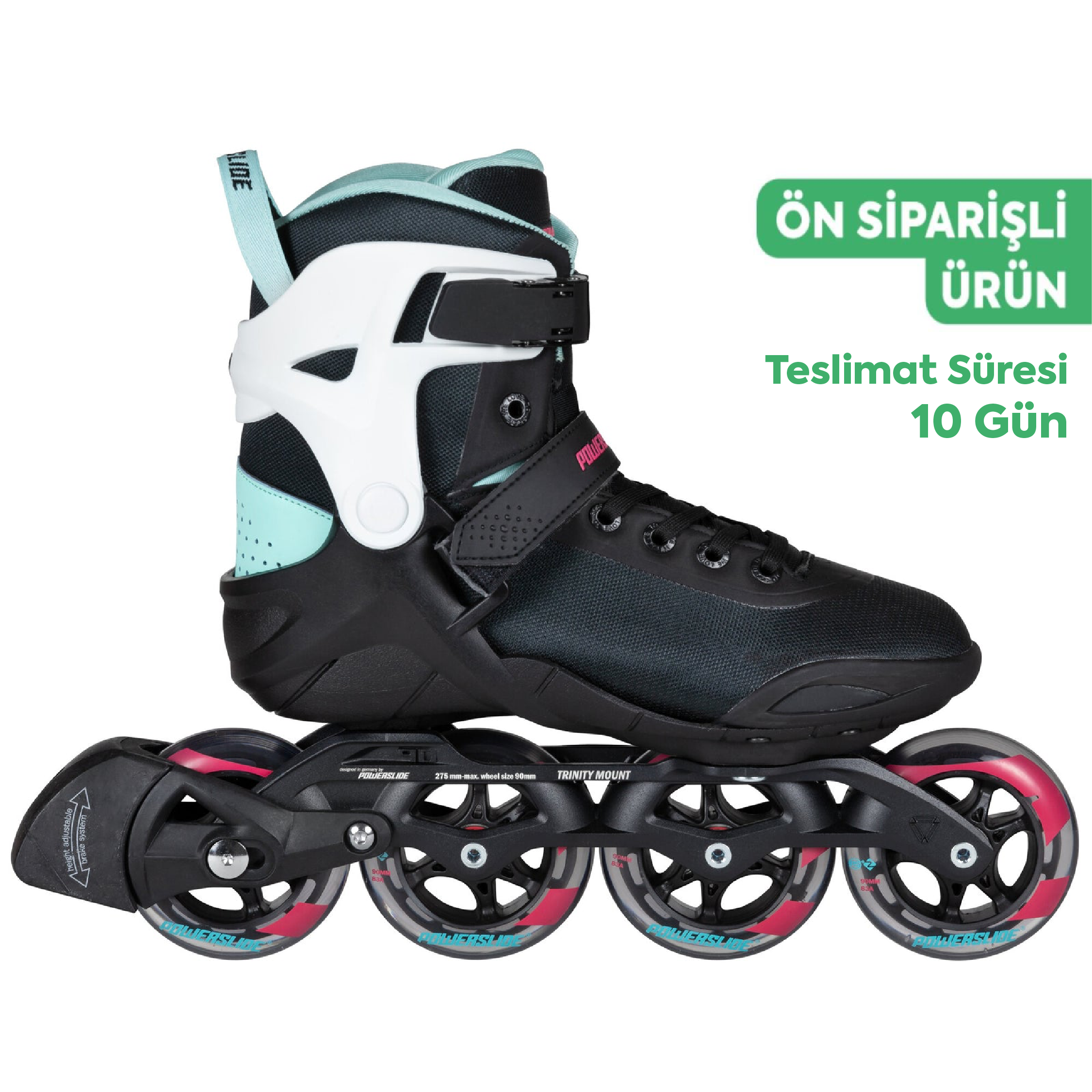 Phuzion Radon Teal 90 Fitness Paten