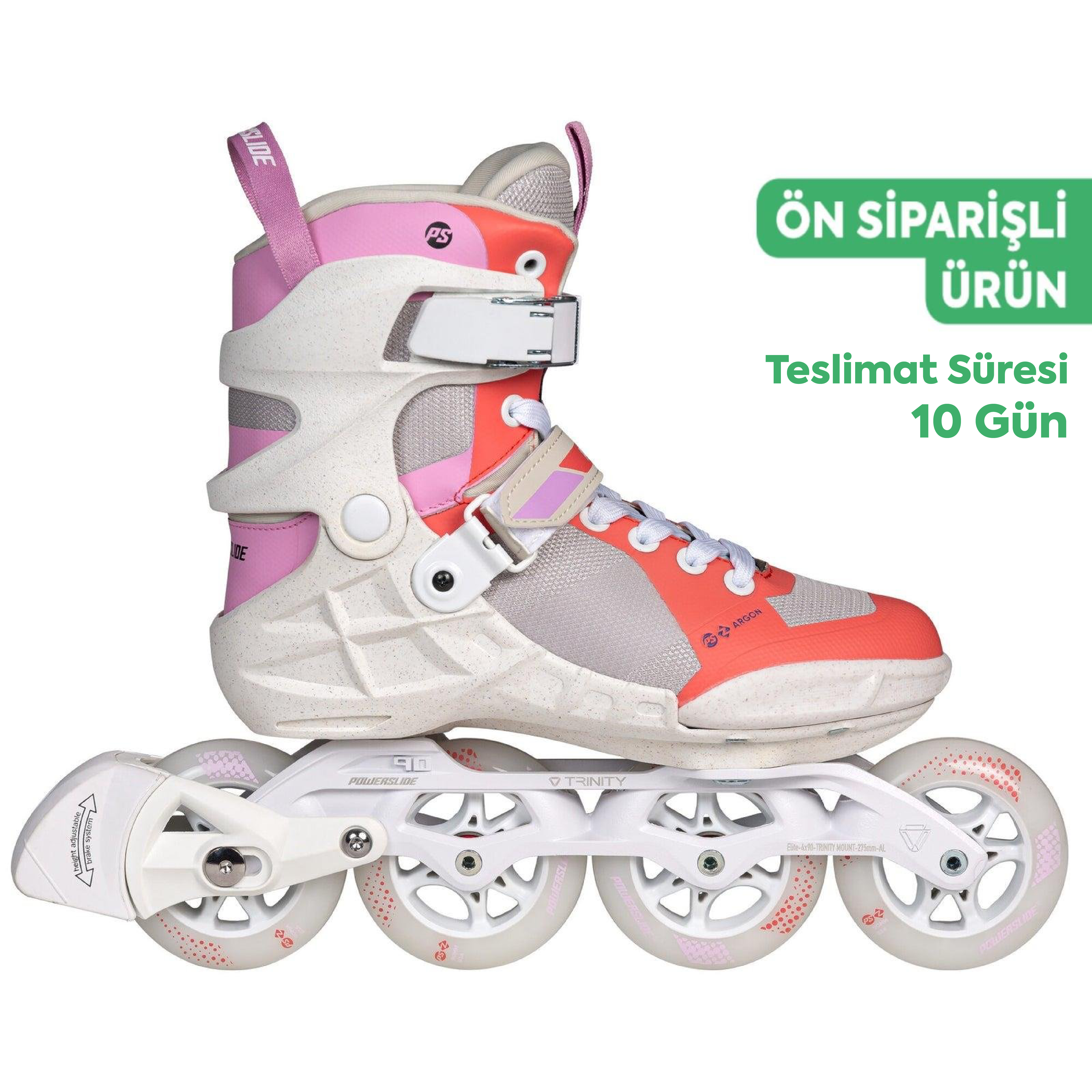 Powerslide Phuzion Argon Peach 90