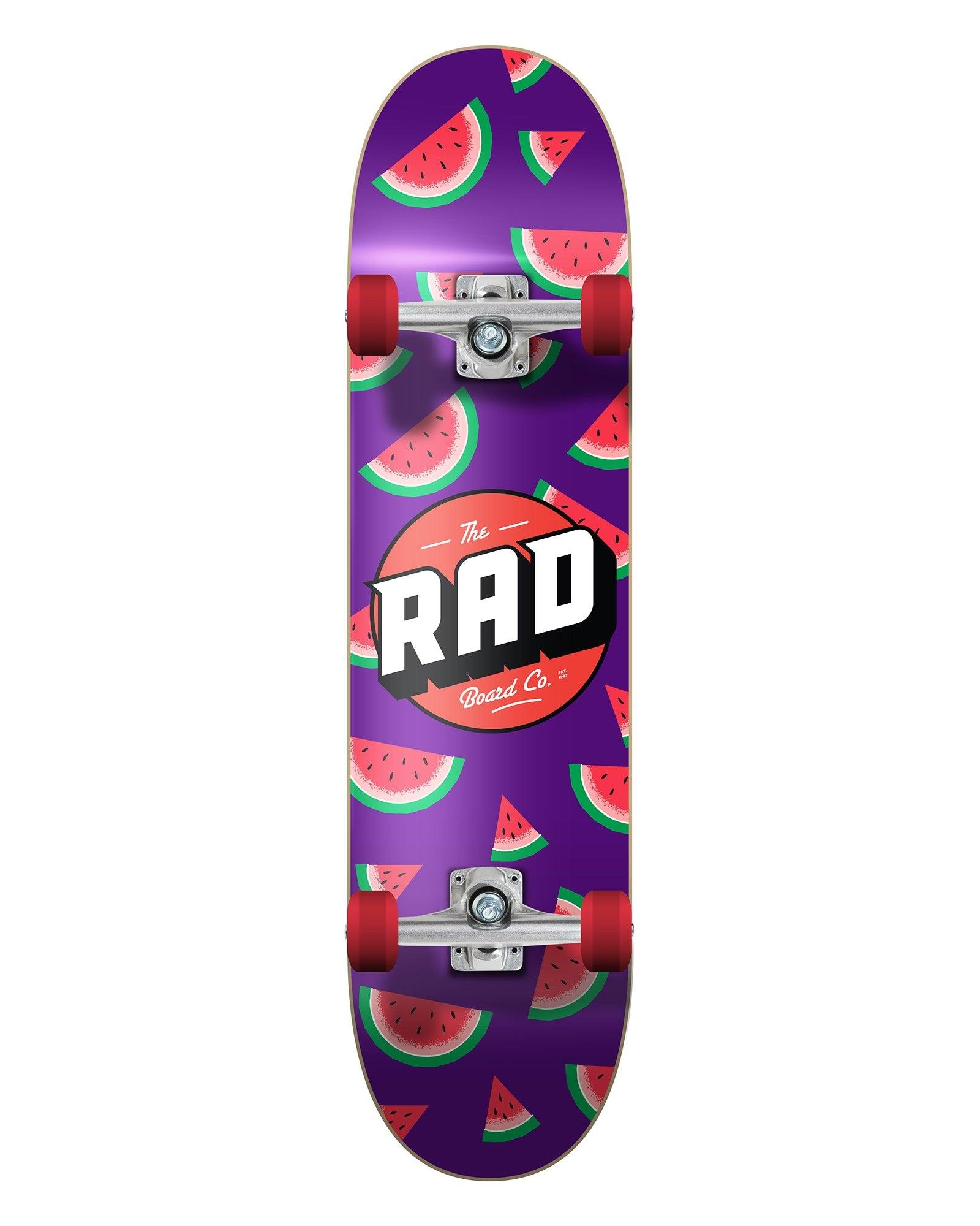 Rad 7.75 Dude Crew Watermelon Skateboard Kaykay