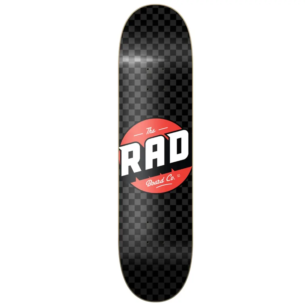 Rad 8.375 Checkers Black Ash Deck Kaykay Tahtası