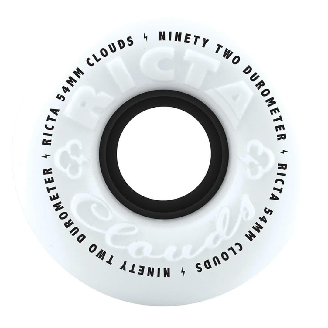 Ricta 54mm Clouds 92a Blk Kaykay Tekerleği