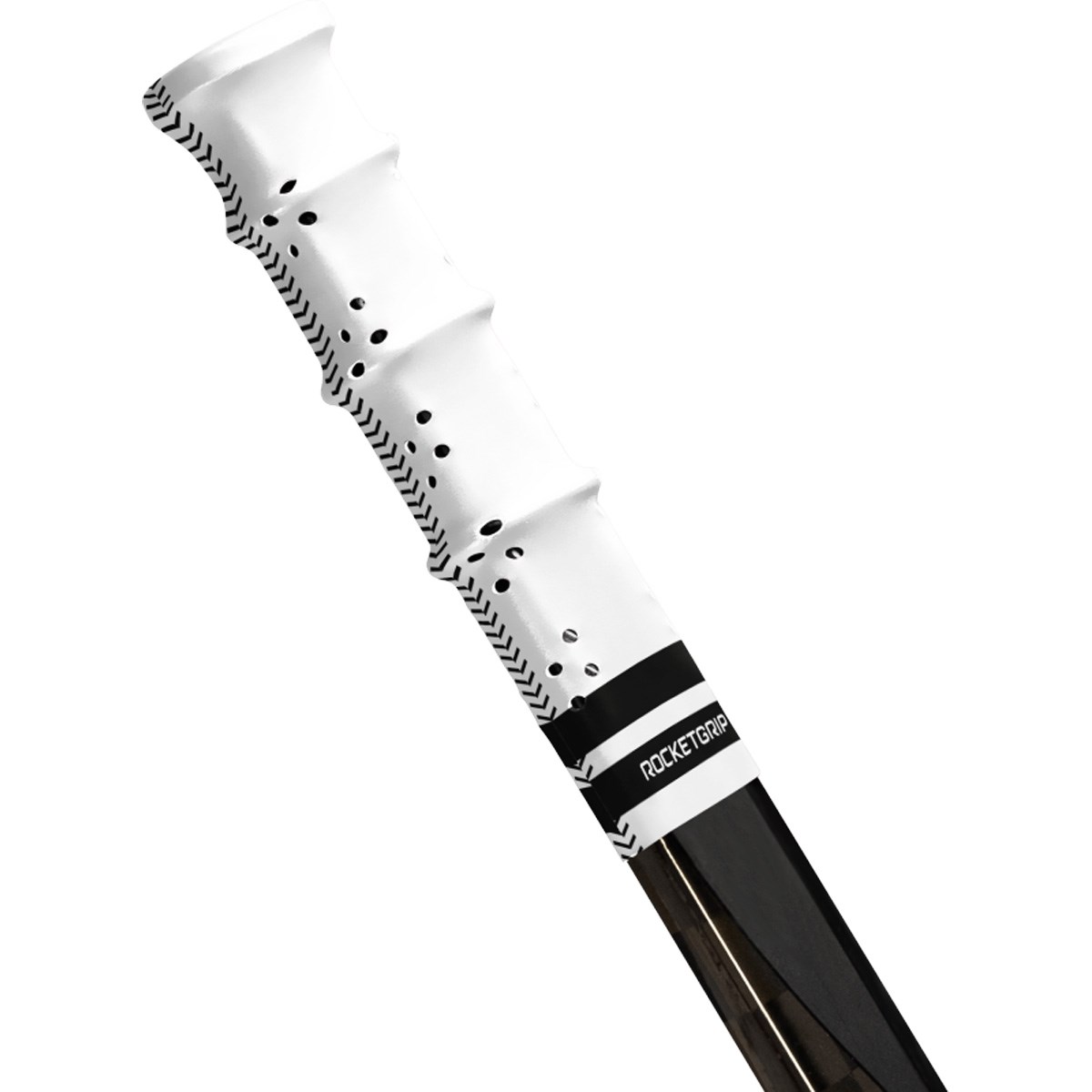 RocketGrip Hole Hokey Sopası Grip Beyaz/Siyah