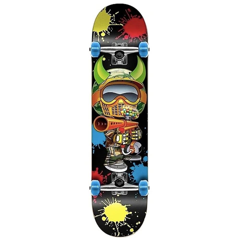 Speed Demons 7.75 Paintballer Black Skateboard Kaykay