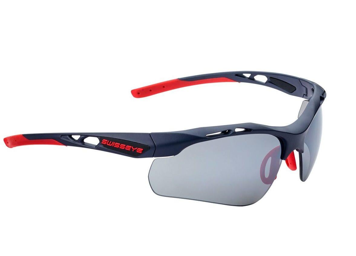 Swiss Eye Nucleo Dark Blue Matt/Warm Red
