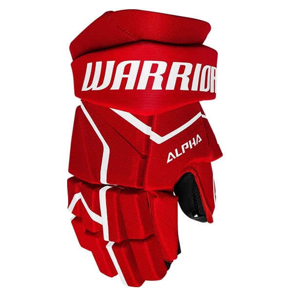 Warrior Alpha LX2 Comp SENIOR Hokey Eldiveni I RED