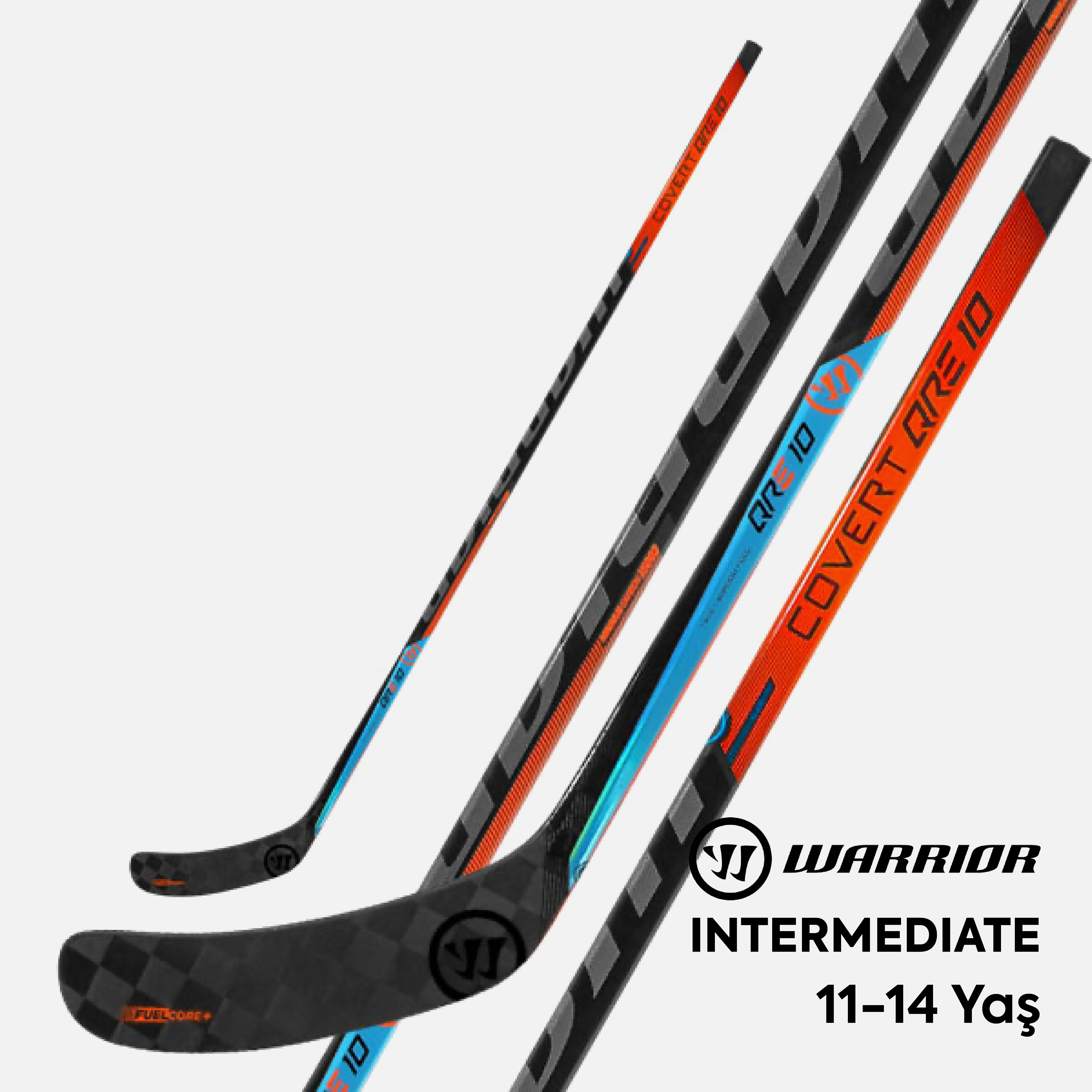 Warrior Covert QRE 10 INTERMEDIATE / 152 cm / 70 Flex / W28 Kaşık / Sağ Hokey Sopası