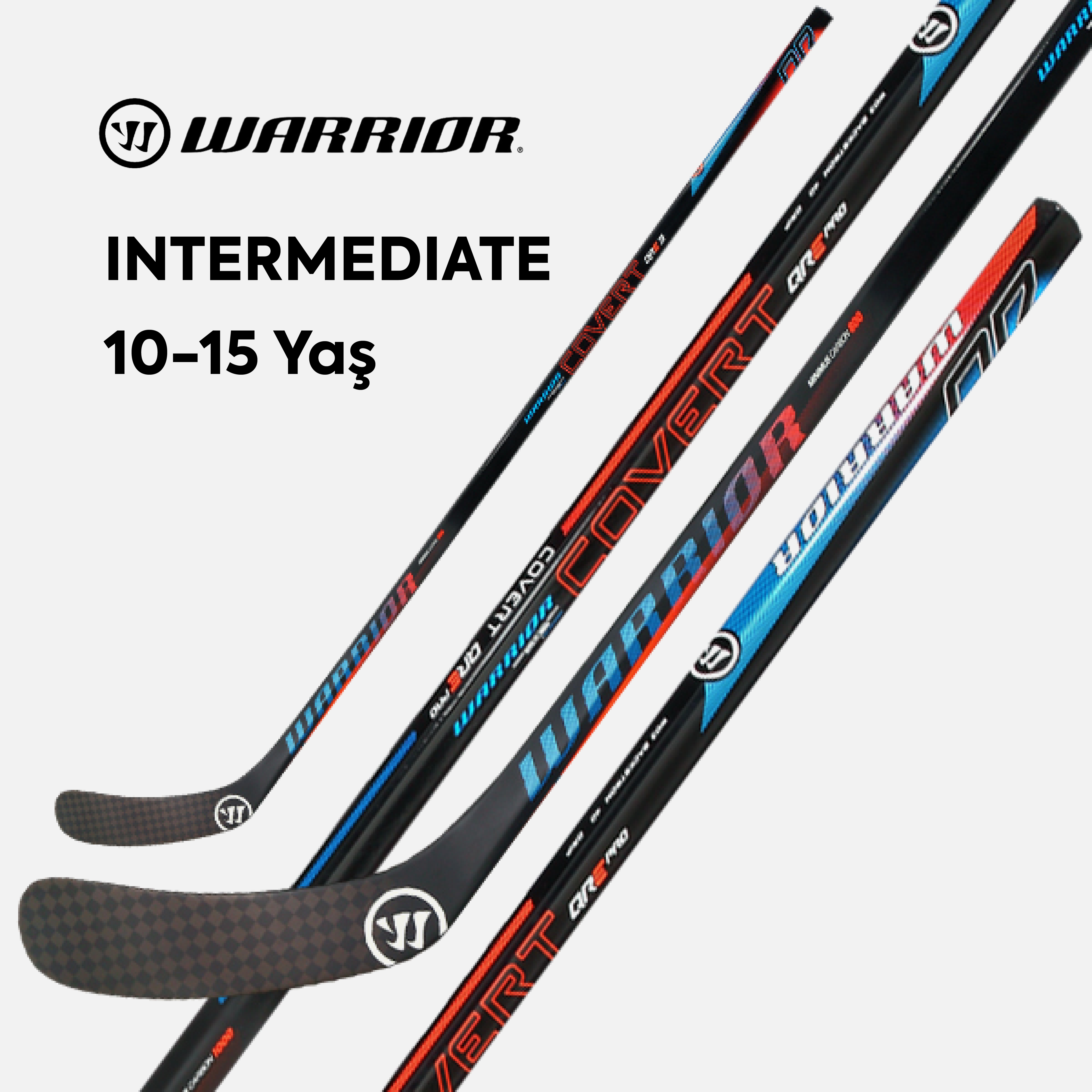 Warrior Covert QRE3 Intermediate 55 Flex W88 Kaşık Sol Hokey Sopası
