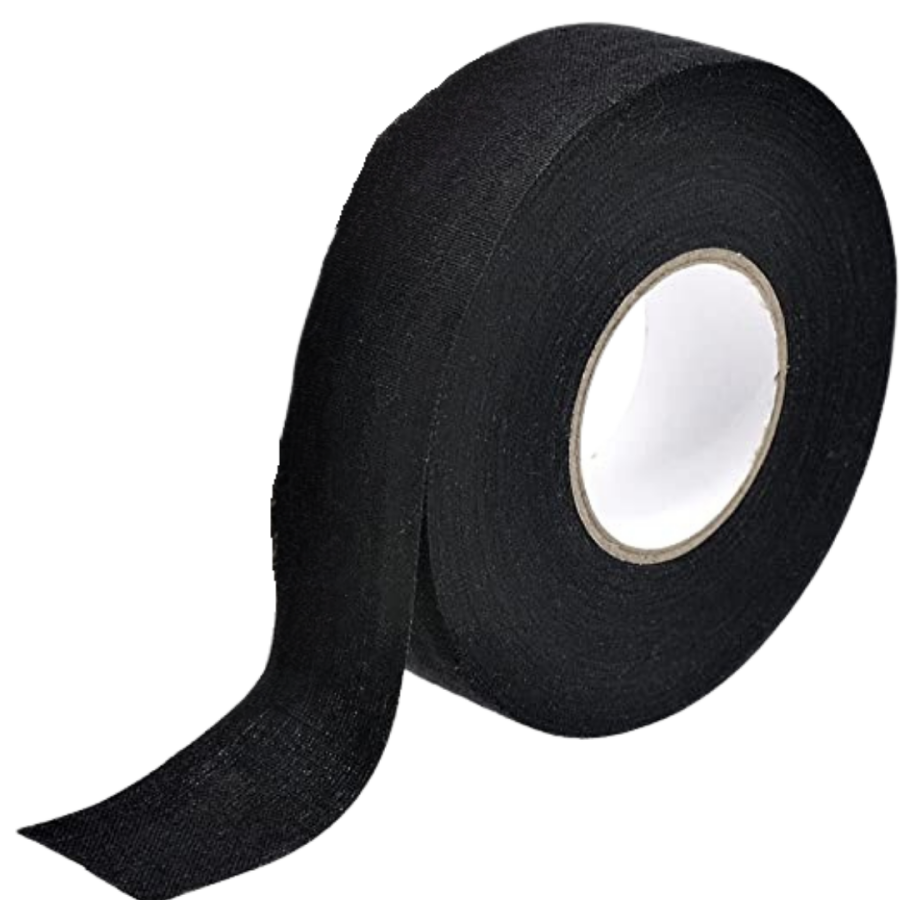 WARRIOR Kumaş Sopa Bandı Siyah 2,5 cm x 25 m