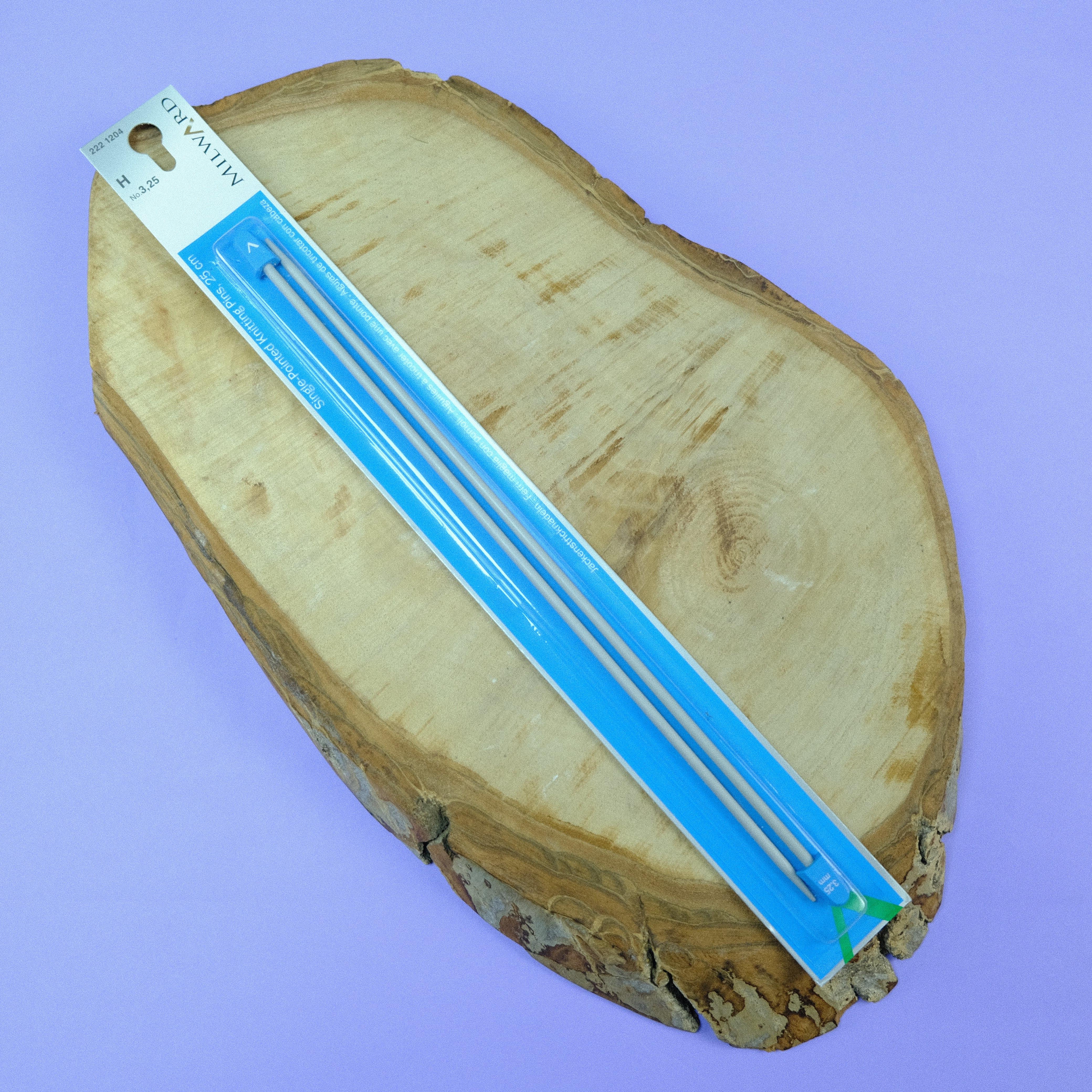 Milward Alüminyum El Örgü Şişi 25 cm No 3,25