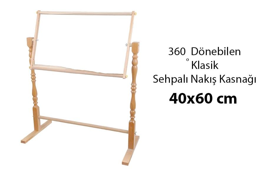 Şirin Kasnak Klasik Sehpalı Goblen Nakış Kasnağı 365-60