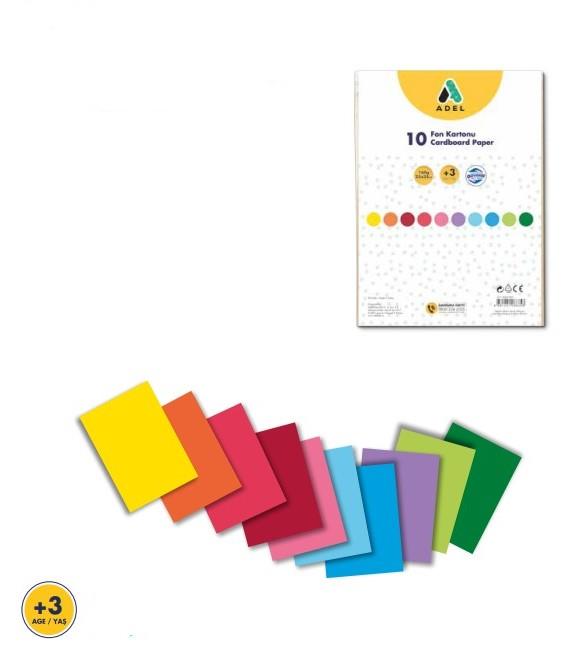 Adel Karışık 25x35 Fon Kartonu 10lu