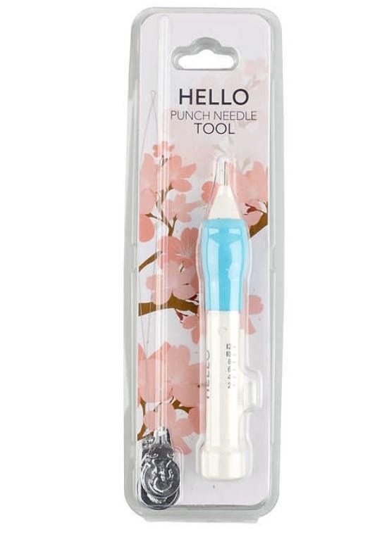Hello Punch İğnesi 1 Adet İğne ve 2 Adet İplik Geçirici
