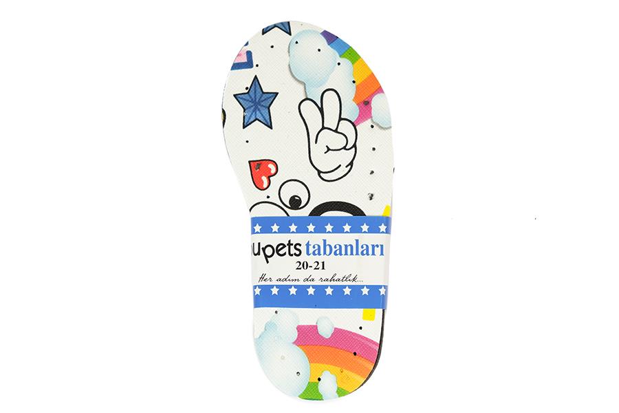 Karışık Desenli Çocuk & Bebek Taban 20-21