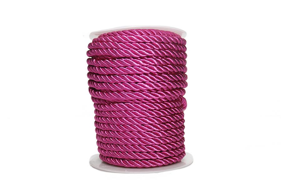 Koyu Pembe Kordon İp 6 mm 20 metre