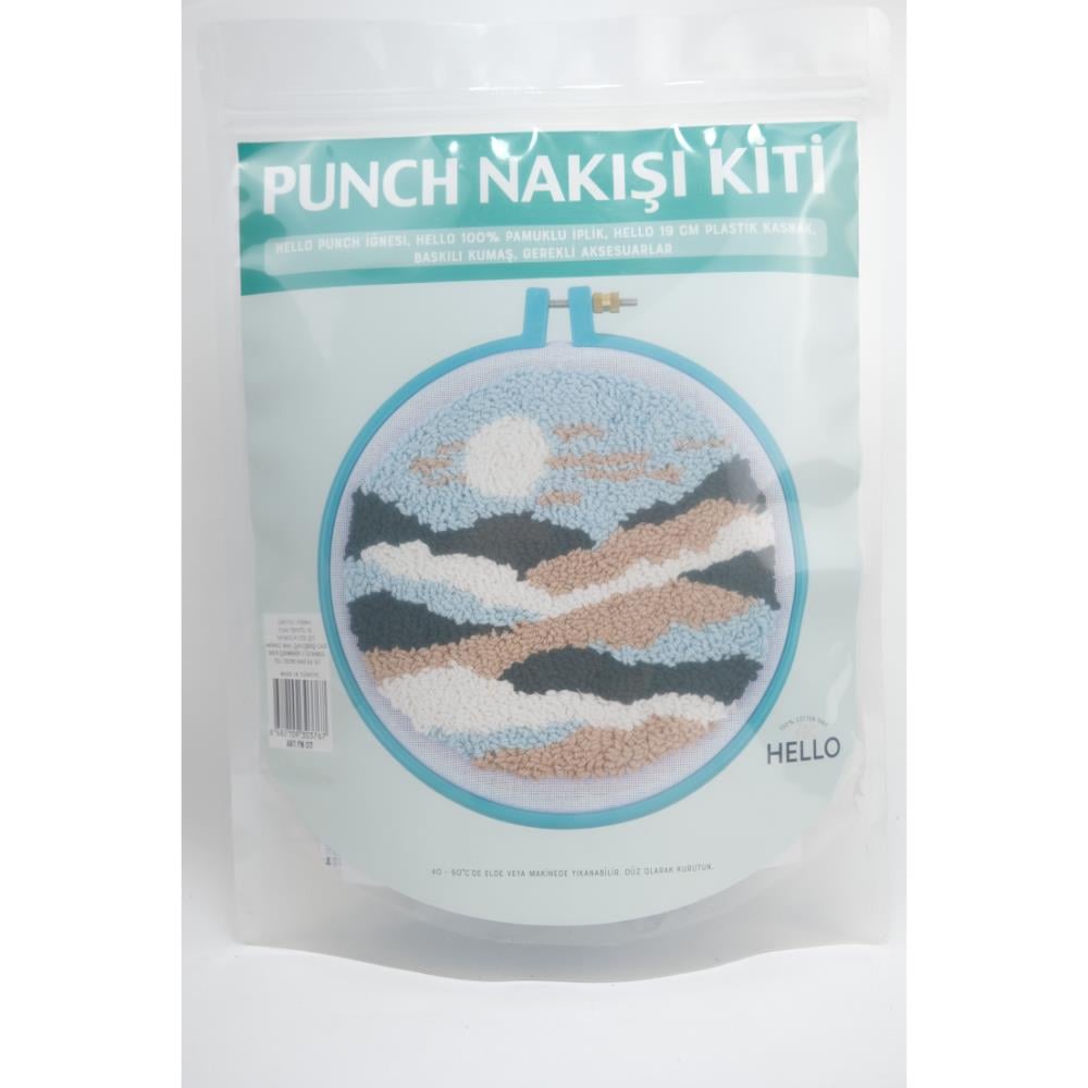 Punch Nakış Kiti Özel Çantalı Tam Set - Gün Batımı