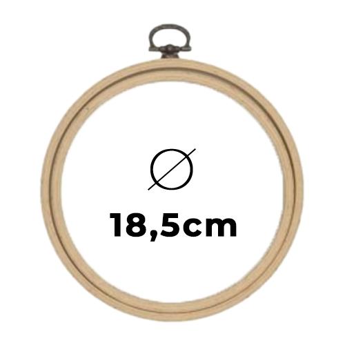 Şirin Kasnak Askılı Gergef Nakış Kasnağı 185 mm 205-4
