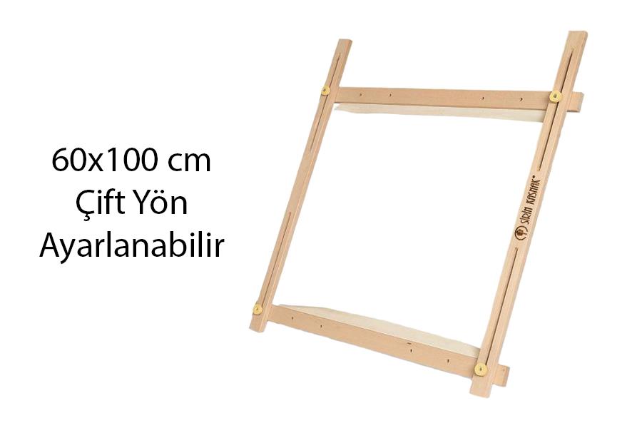 Şirin Kasnak Dört Köşe Goblen Kasnağı Çift Ayarlama Kızağı 331-100