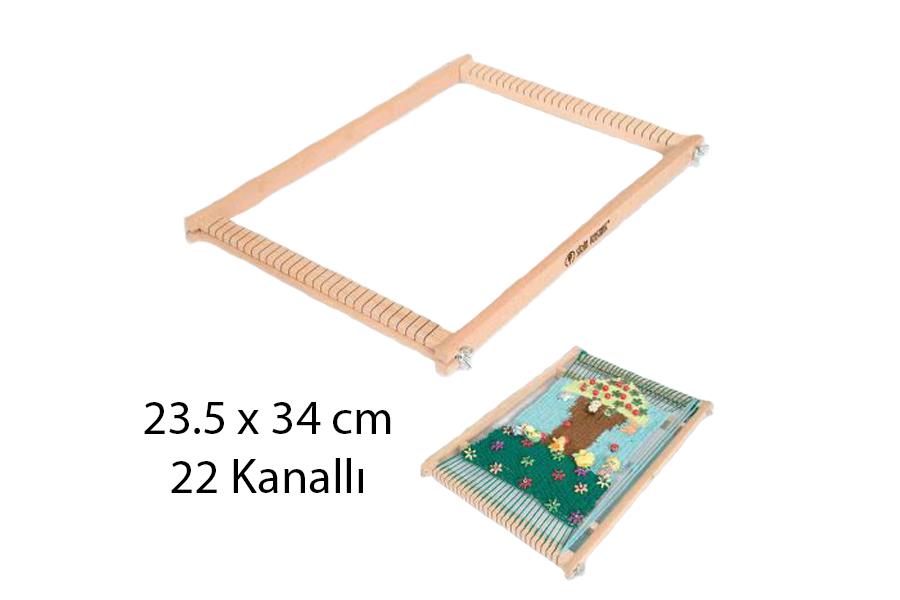 Şirin Kasnak Eğitim dokuma Tezgahı 22 Kanallı