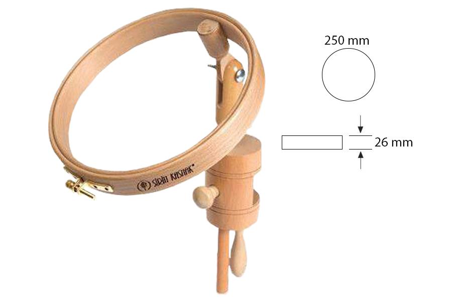 Şirin Kasnak Fıçı Sistemli Masa Bağlantılı Kasnak 263-8 25 cm
