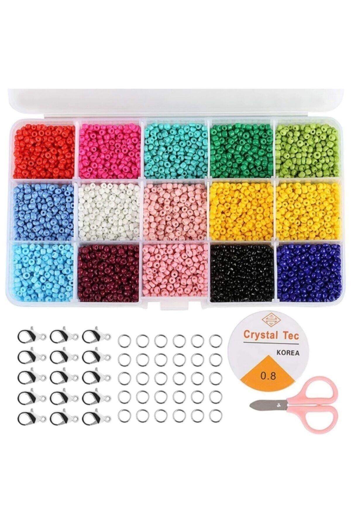 4mm Büyük Boy Kum Boncuk Seti