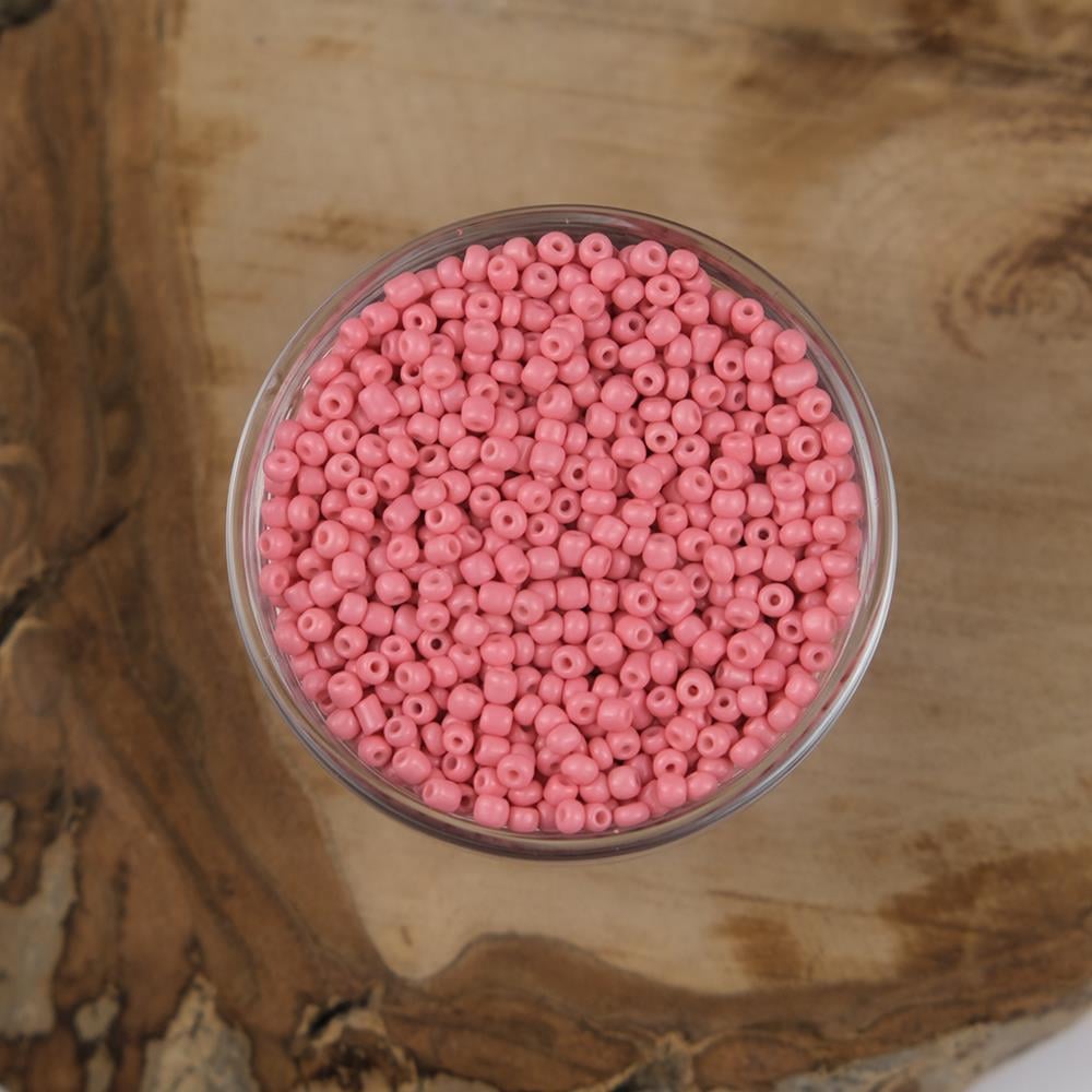 ABC Kum Boncuk Açık Pembe 3 mm 500 Gram 8/0 - 9996A