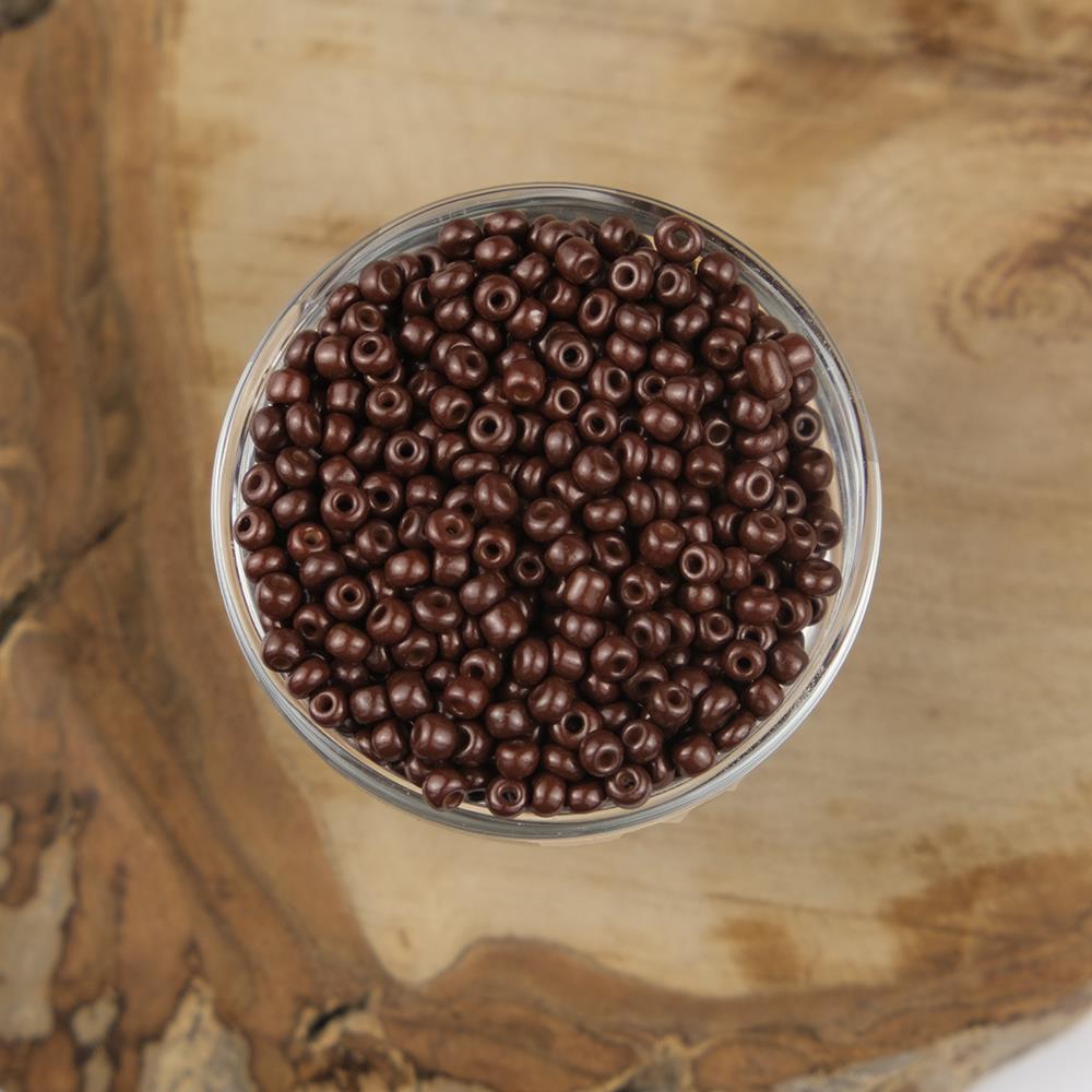 ABC Kum Boncuk Kahverengi 4 mm 500 Gram 6/0 - K46