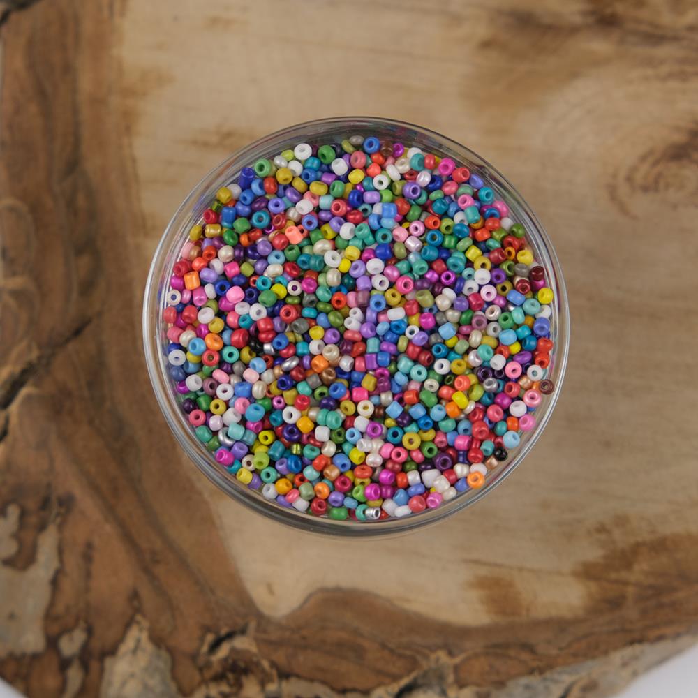 ABC Kum Boncuk Karışık 2 mm 500 Gram 12/0 - Mix