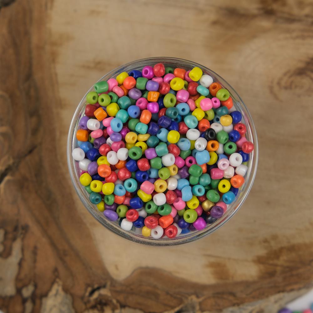 ABC Kum Boncuk Karışık 4 mm 500 Gram 6/0 - Mix 2