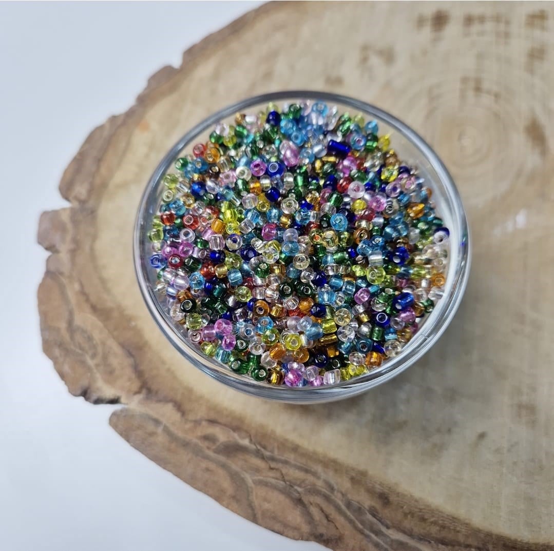 ABC Kum Boncuk Kuzey Işıkları Mix Renkler 3 mm 500 Gram 8/0