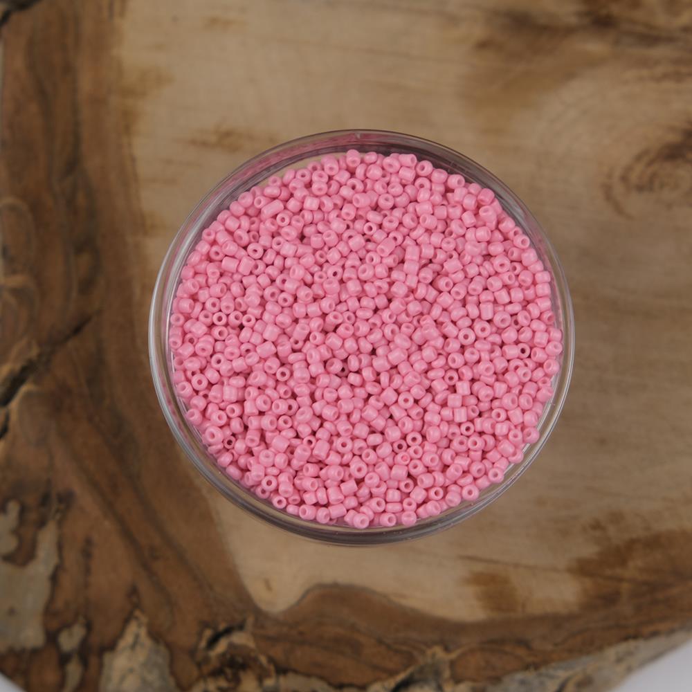 ABC Kum Boncuk Pembe 2 mm 500 Gram 12/0 - 9993