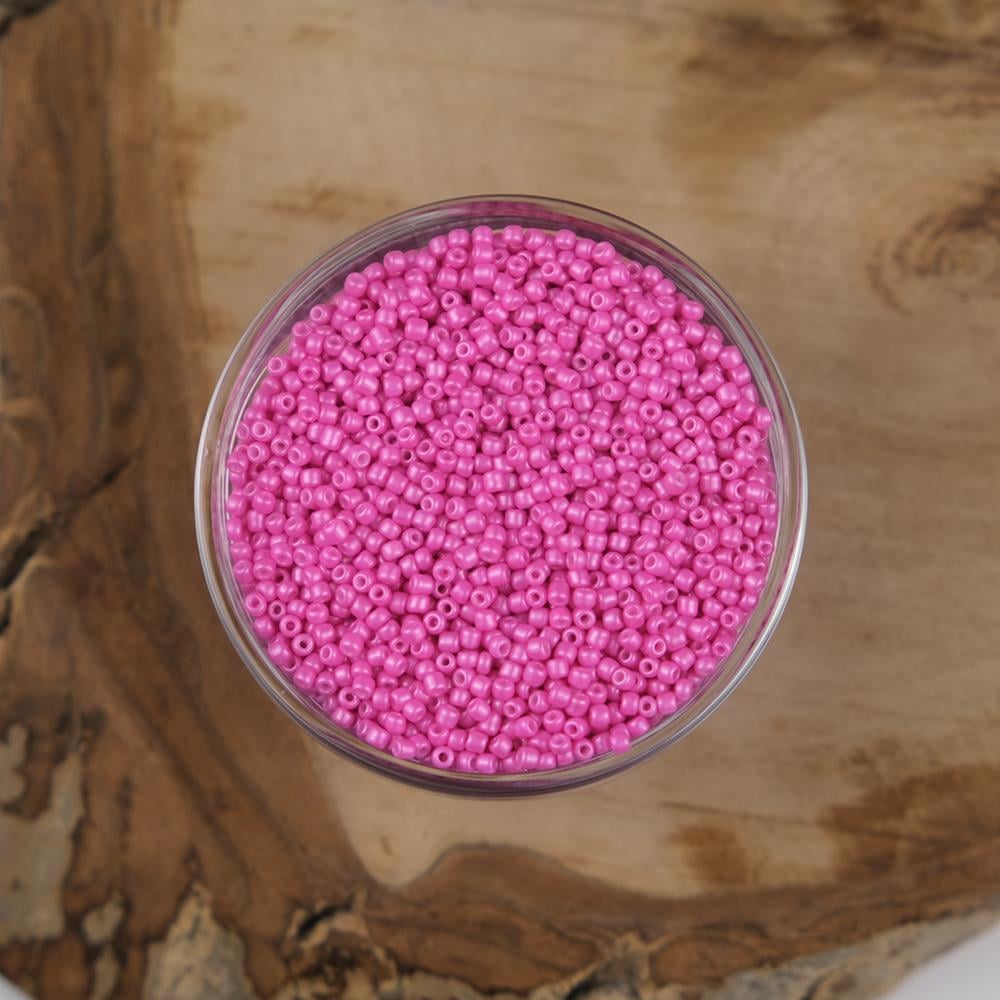 ABC Kum Boncuk Pembe 2 mm 500 Gram 12/0 - K55