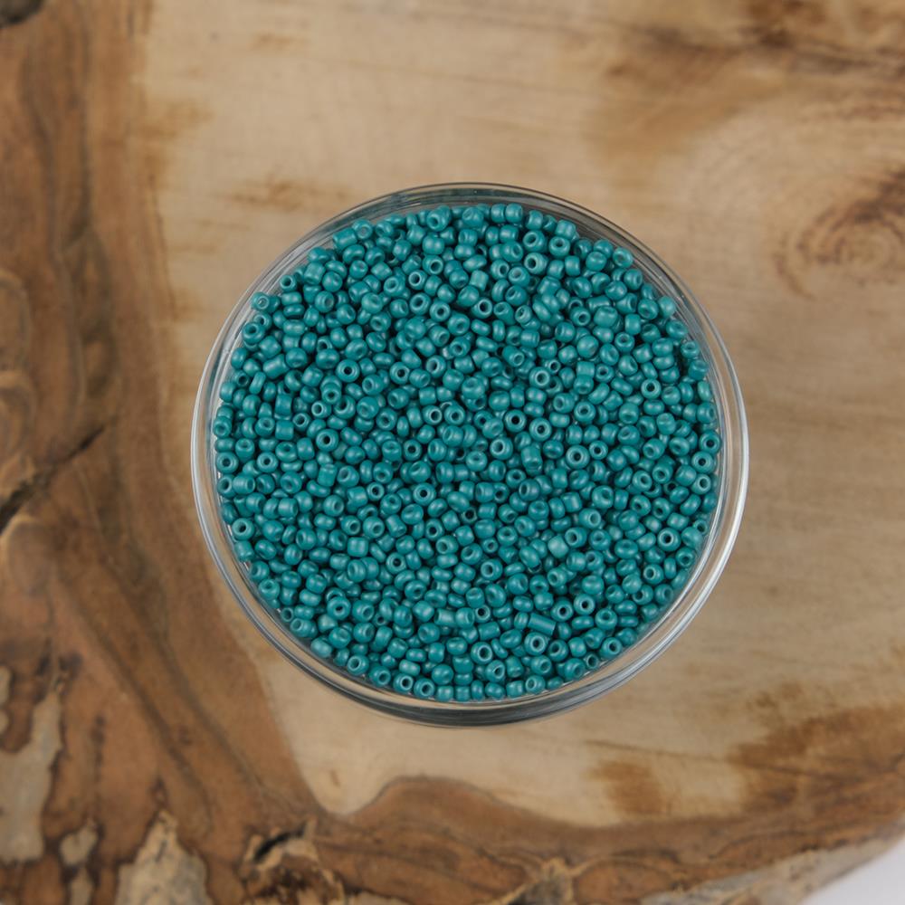ABC Kum Boncuk Petrol Mavi 2 mm 500 Gram 12/0 - 854B