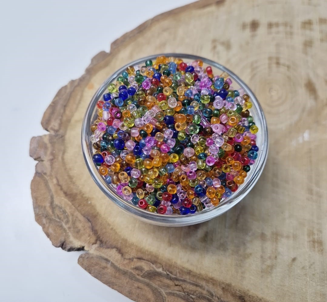 ABC Kum Boncuk Tropik Işıltı Mix Renkler 3 mm 500 Gram 8/0