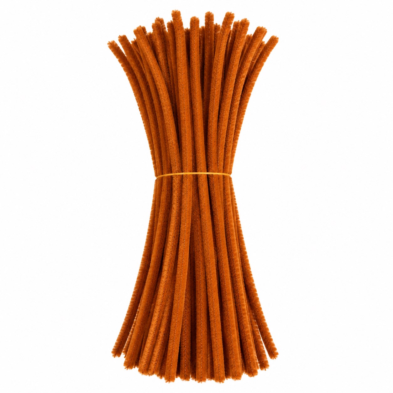 Açık Kahverengi Şönil (Tüylü Tel / Bükülebilir Hobi Teli) - 30 cm (100'lü Paket)