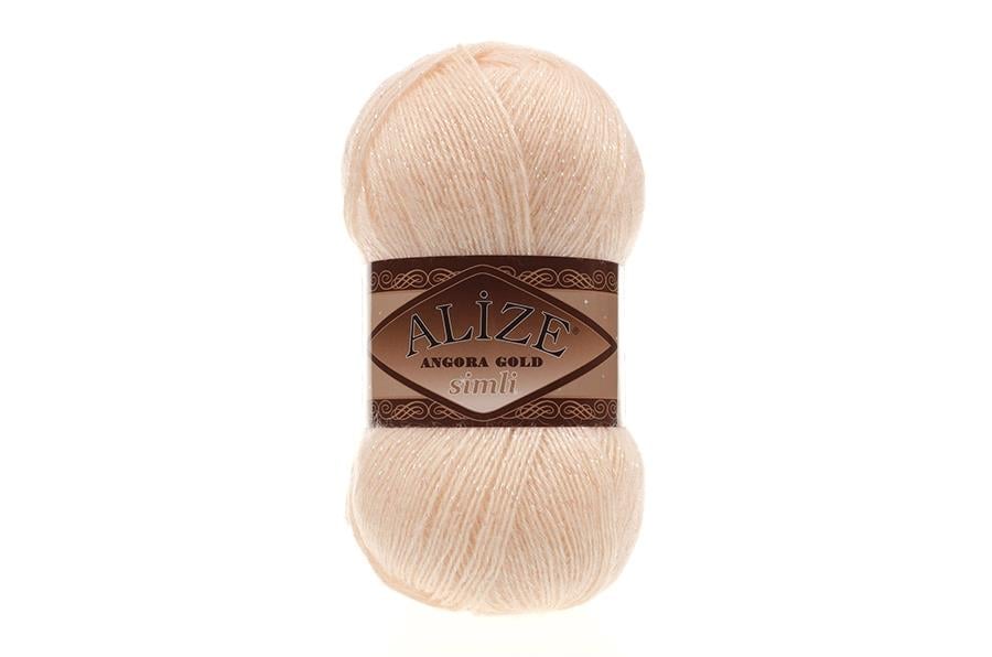 Alize Angora Gold Simli Açık Somon-681