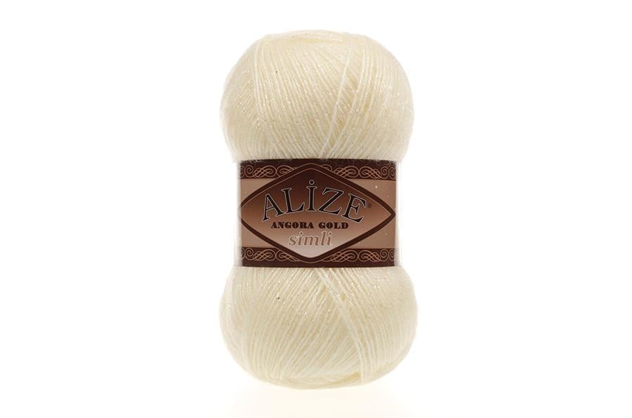 Alize Angora Gold Simli Krem-1