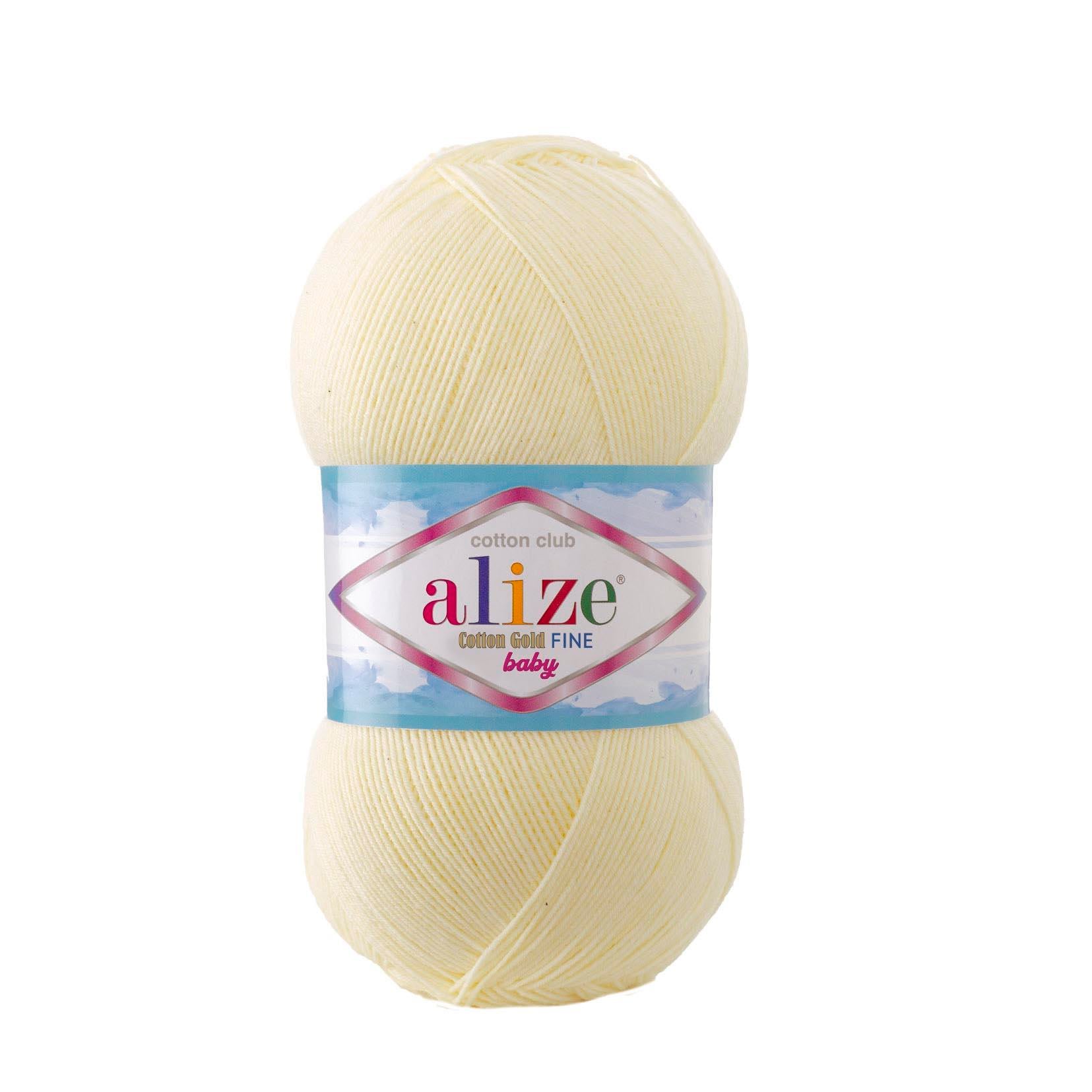 Alize Cotton Fine Baby Krem 01