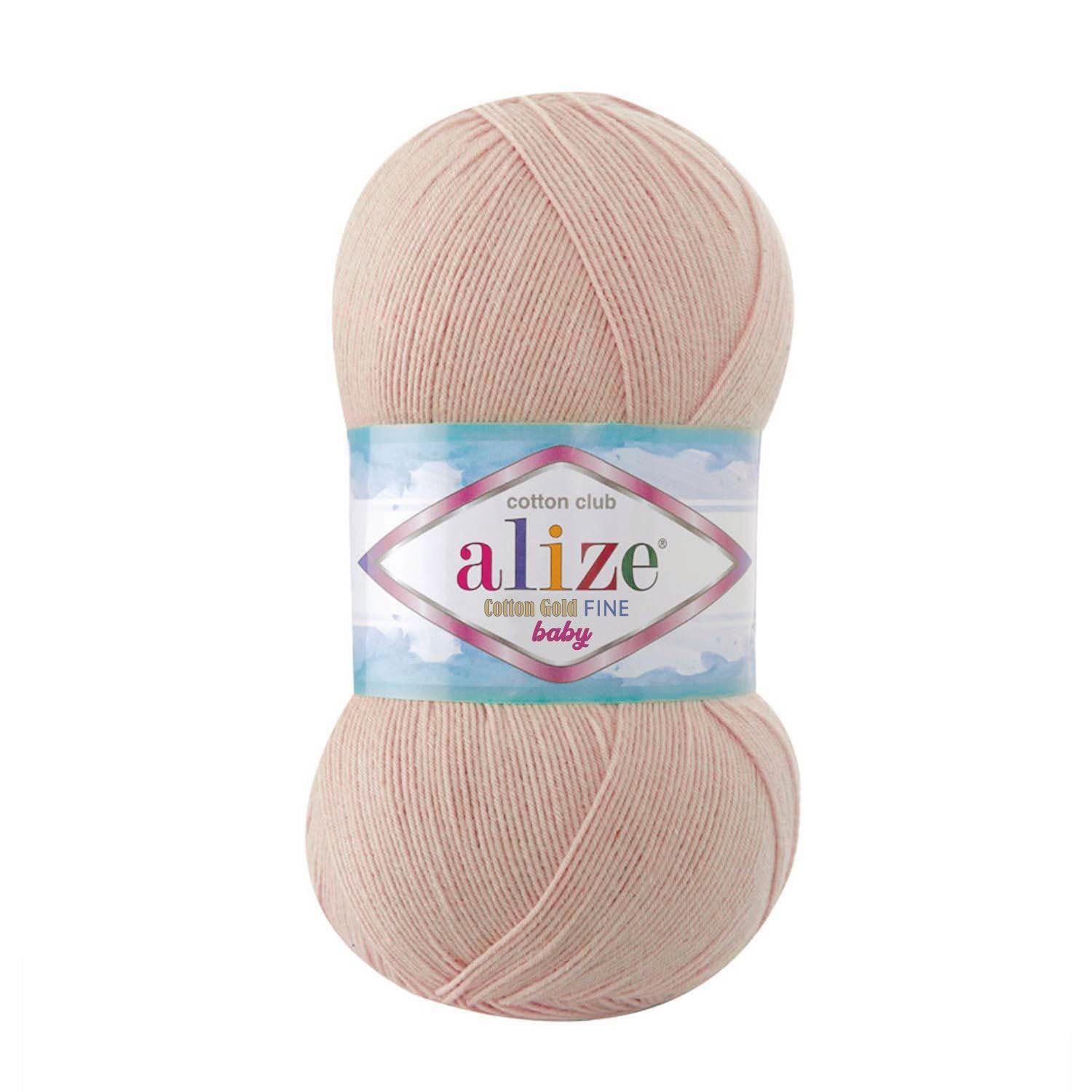 Alize Cotton Fine Baby Pudra Pembe 161