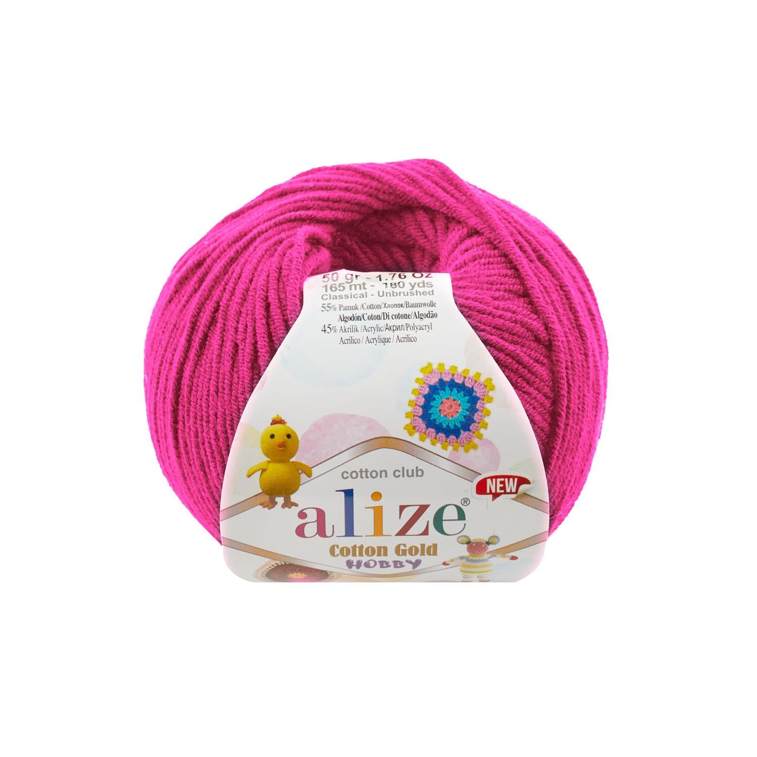 Alize Cotton Gold Hobby New Fuşya-149