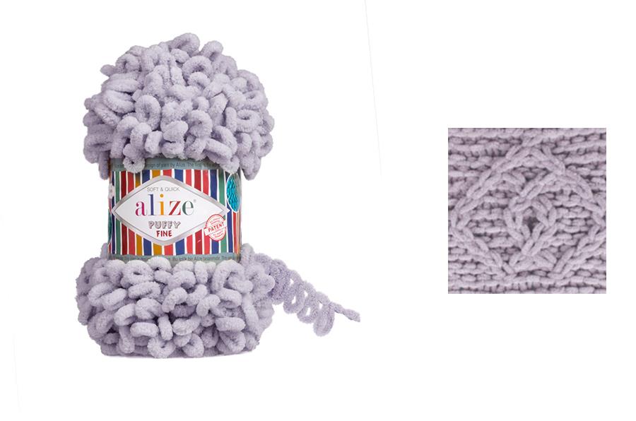 Alize Puffy Fine El Örgü İpi Kumru-268