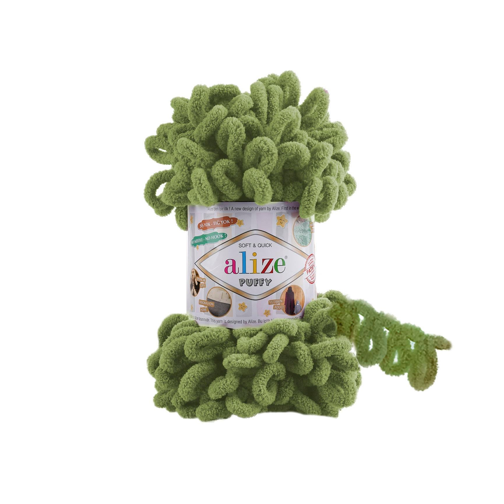 Alize Puffy Kaplumbağa Yeşili - 485