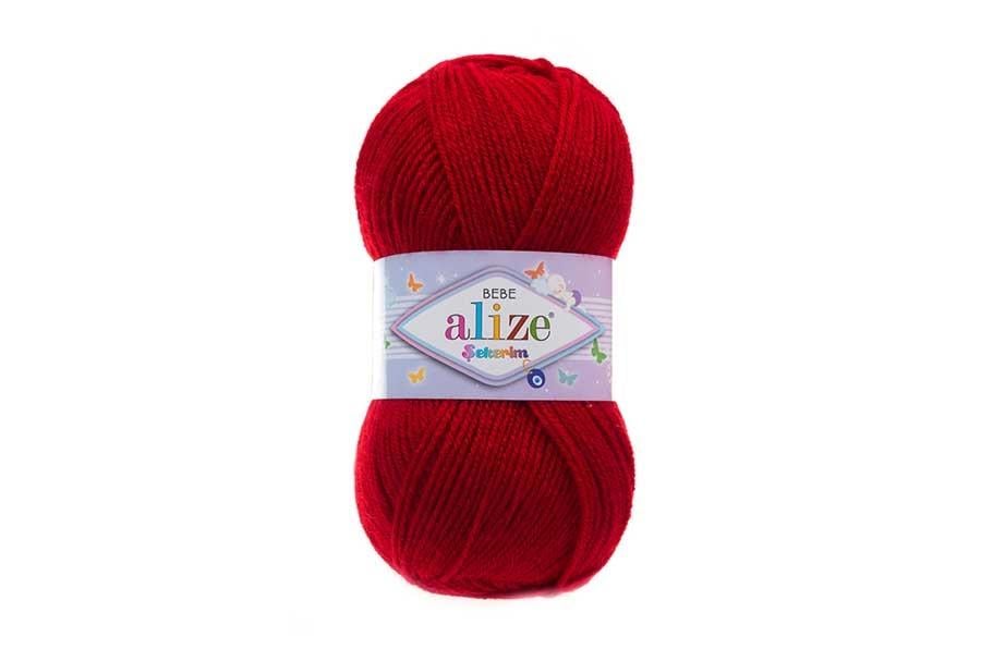Alize Şekerim Bebe Koyu Kırmızı-106