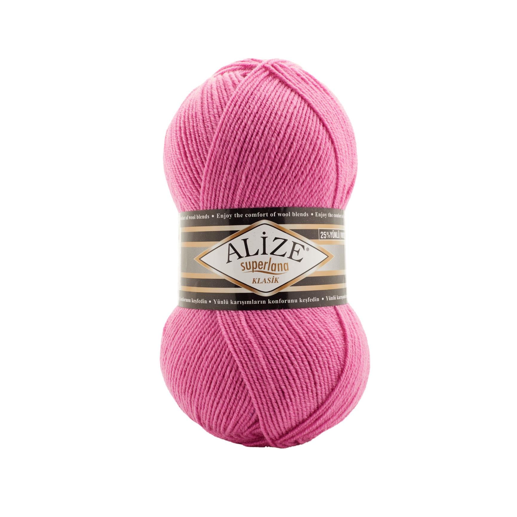 Alize Superlana Klasik Koyu Pembe - 178