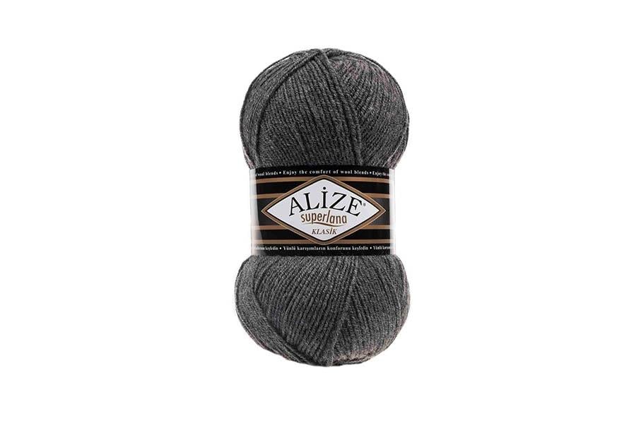 Alize Superlana Klasik Orta Gri Melanj-182