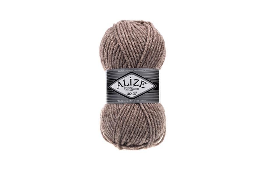 Alize Superlana Maxi Açık Kahve Melanj-207