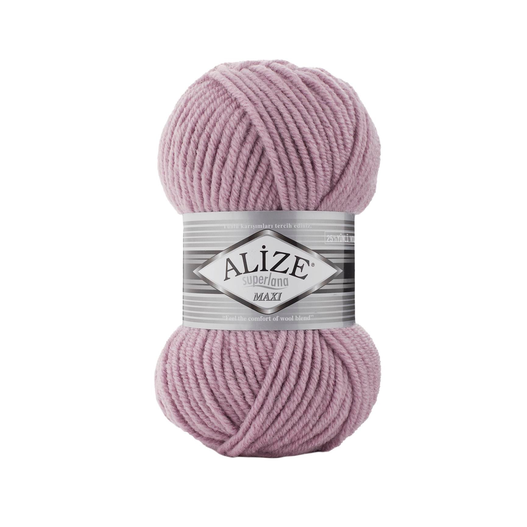 Alize Superlana Maxi Küllü Lila-505