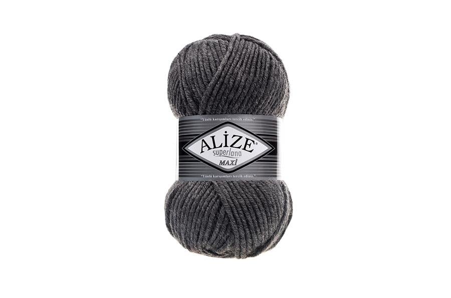 Alize Superlana Maxi Orta Gri Melanj-182